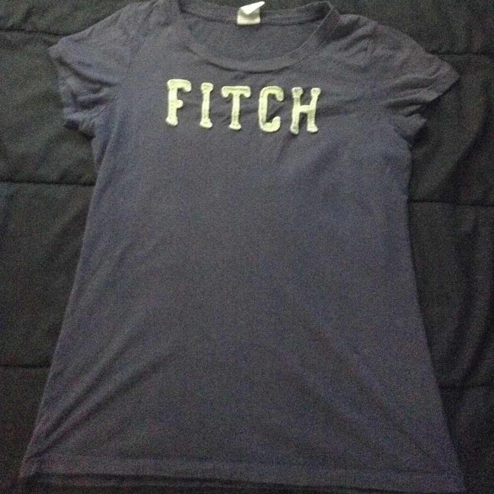 Navy blue Fitch women's  t shirt