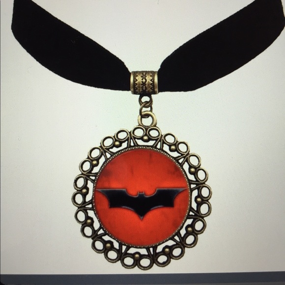 Batman Goth Steampunk Choker/New - Picture 1 of 5