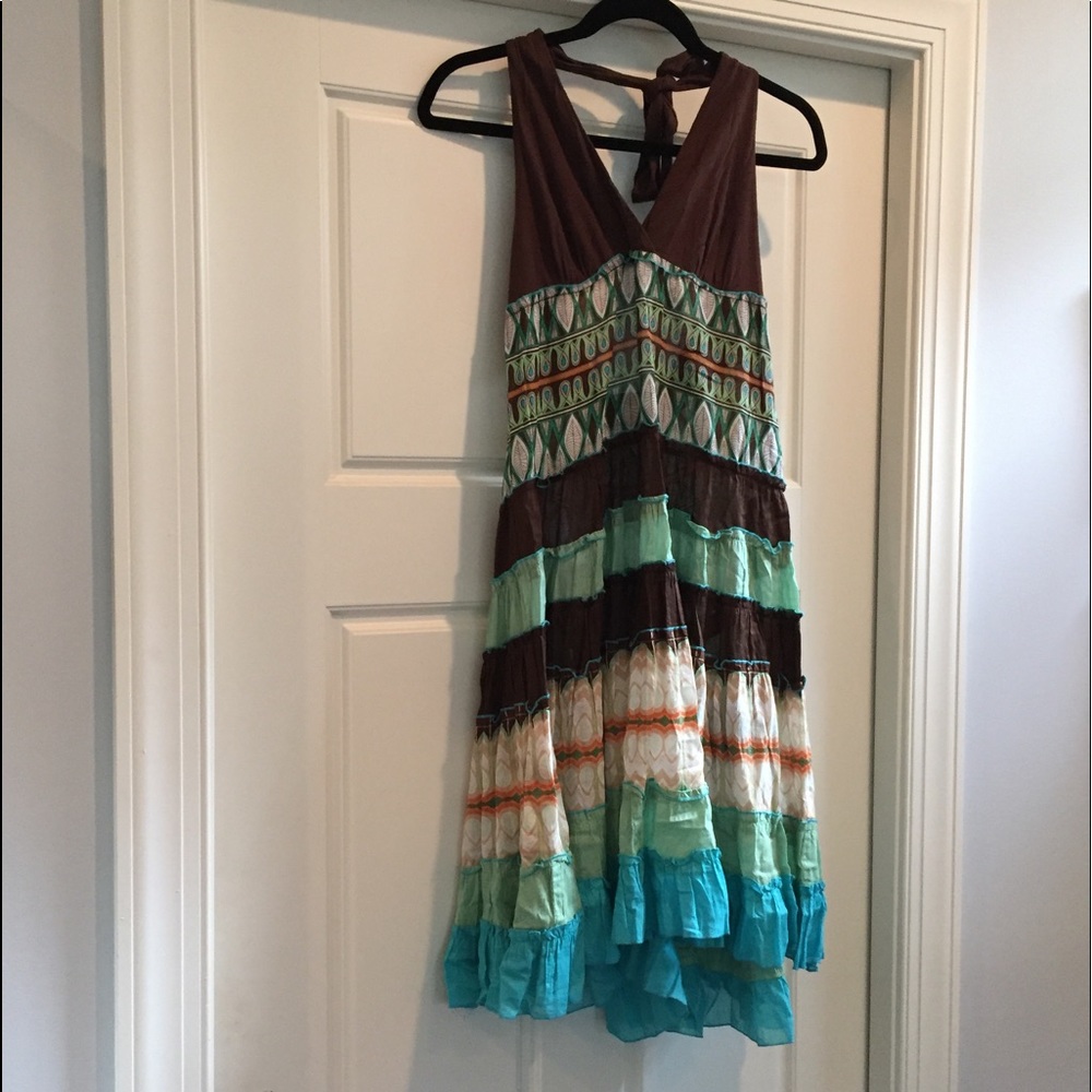 BCBG Peasant Dress