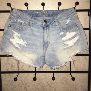 High waisted shorts
