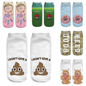 6 pairs of 3D Ankle socks