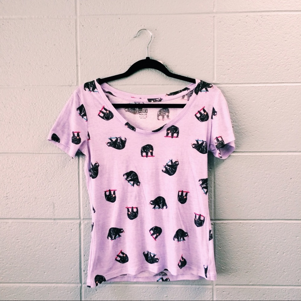 PacSun Skateboarding Bear T-Shirt Women's M 🐻
