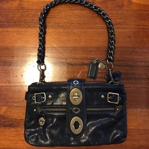 Vintage coach convertible clutch