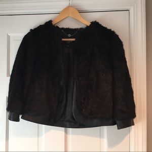 Bebe Faux Fur Jacket