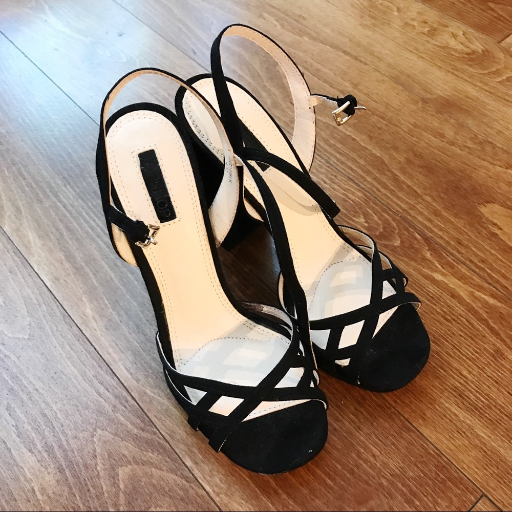 NWOT TOPSHOP 🔝 Black Heels