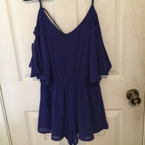 Blue romper