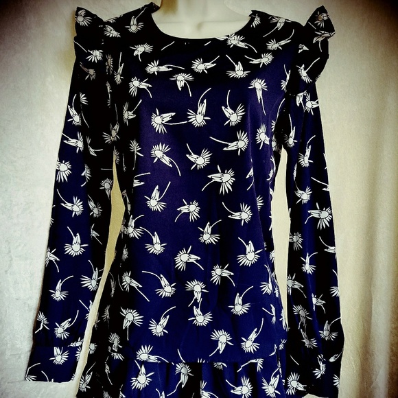 SEE NEW LISTING - Porridge ruffle blouse skirt set - Picture 5 of 7