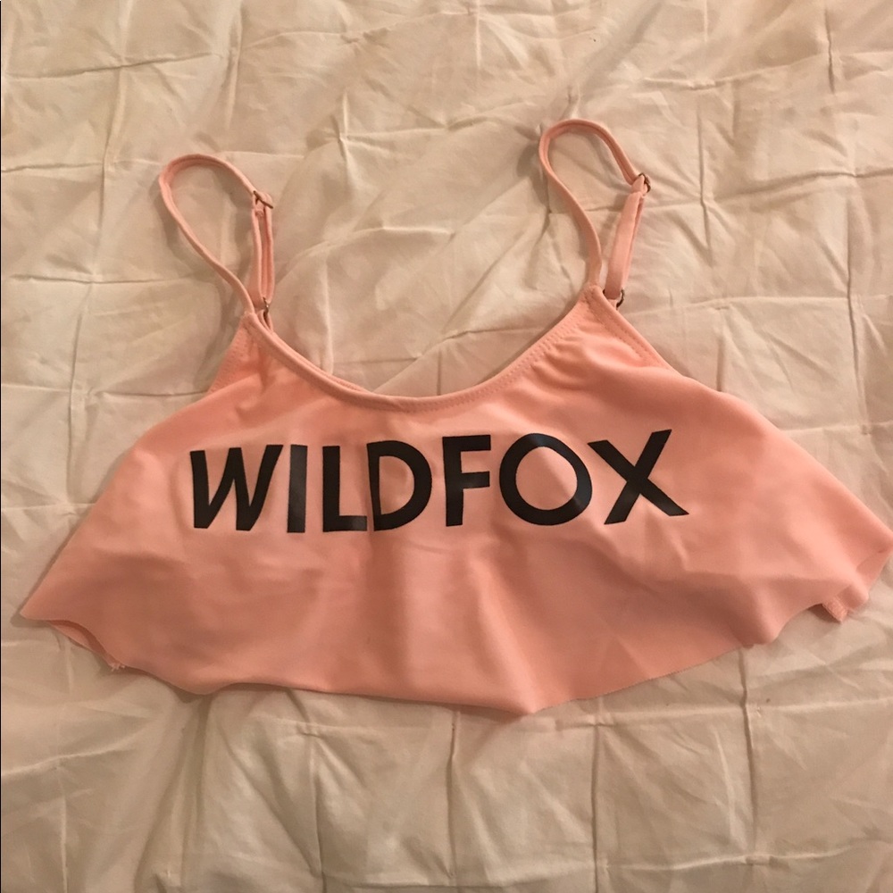 Wildfox Pink Bikini Top