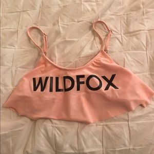 Wildfox Pink Bikini Top