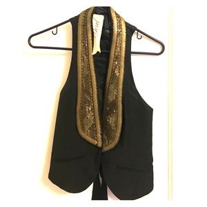 Bird by juicy couture embellished vest