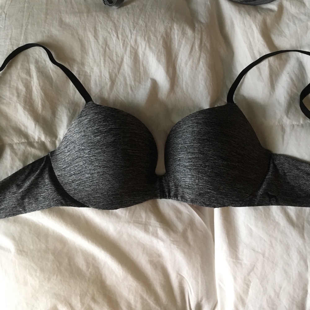 Pink bra