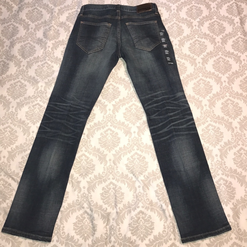 Express men's slim and performance stretch jeans - Picture 5 of 8