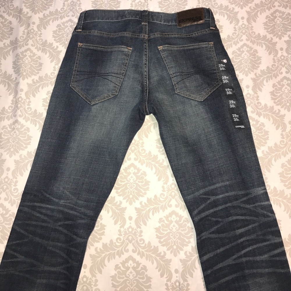 Express men's slim and performance stretch jeans - Picture 6 of 8