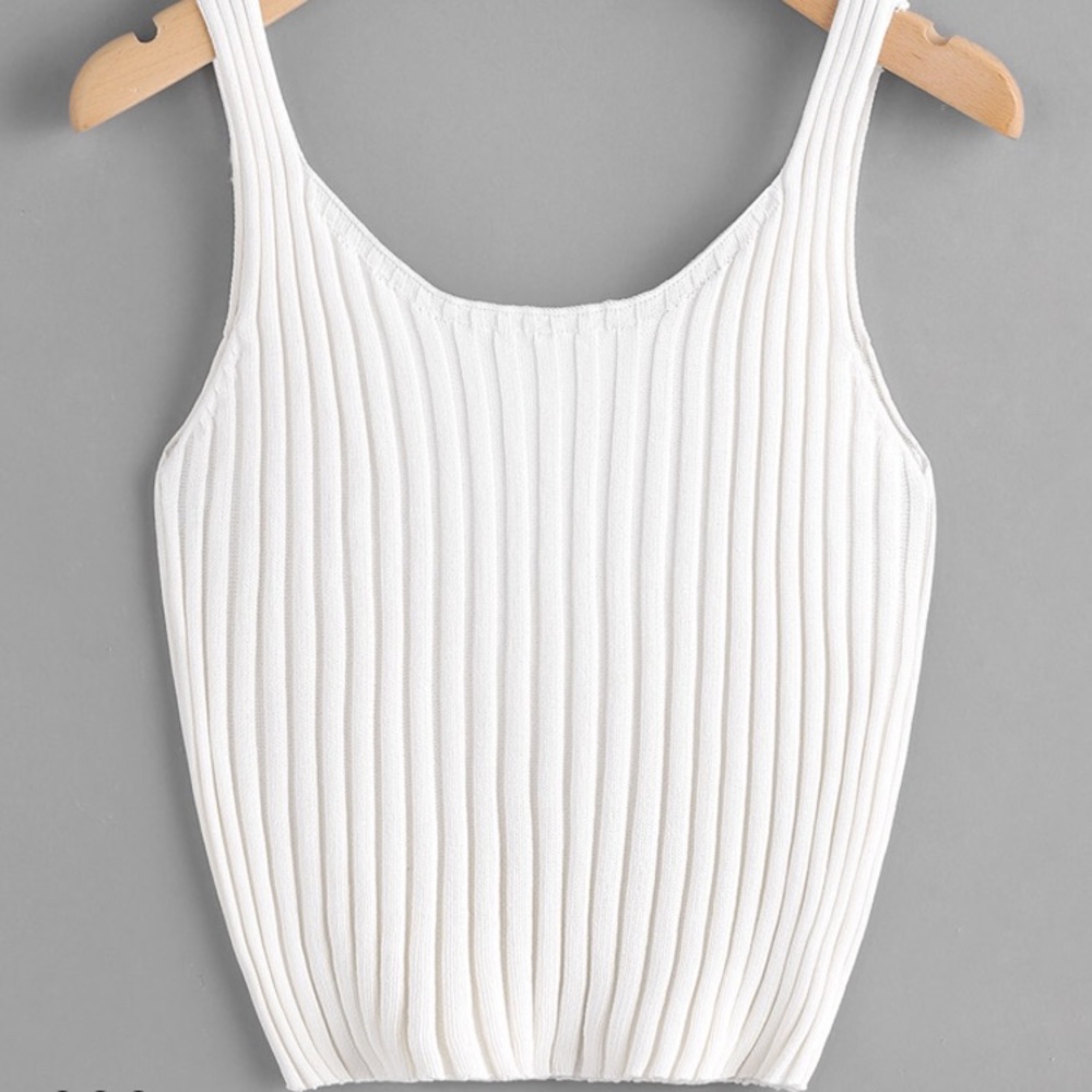 Ribbed Knit Tank Top