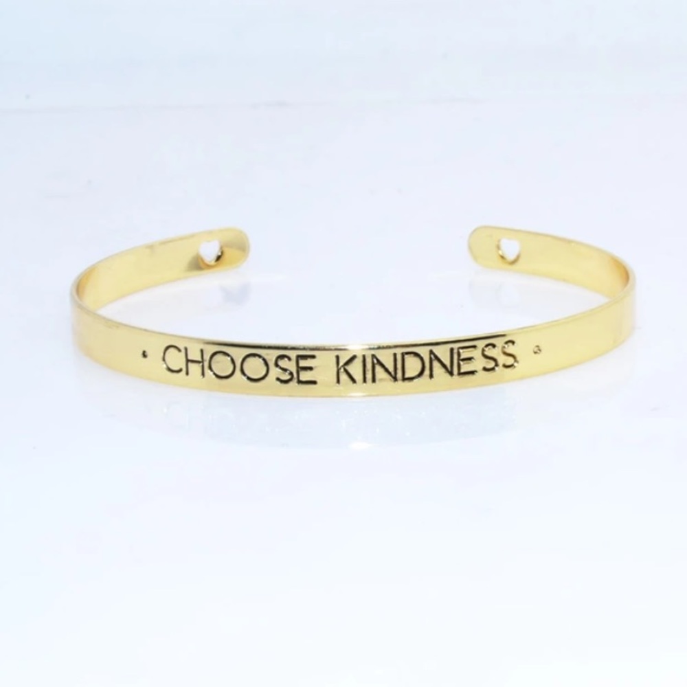 Choose Kindness Bracelet Bangle Cuff