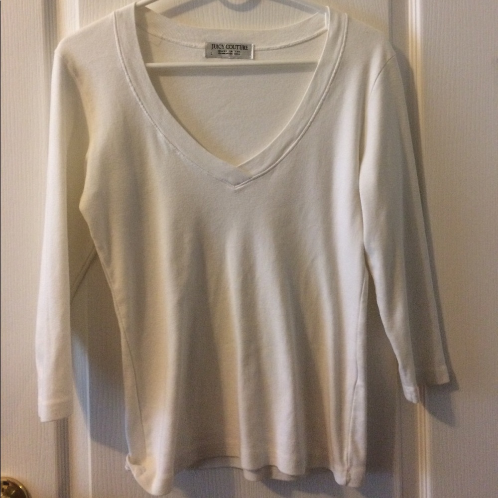 Juicy Couture white shirt