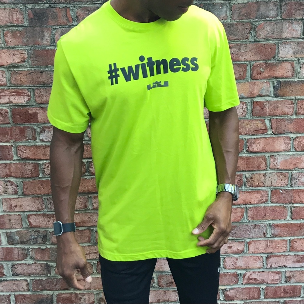 Lebron James #Witness Nike Pro Shirt