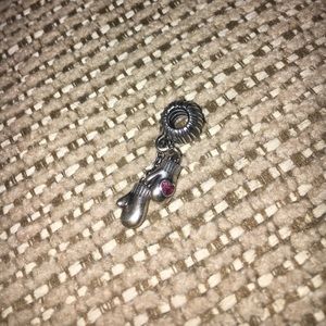 retired mitten charm