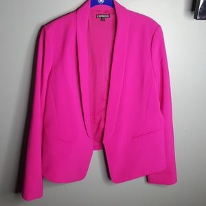 express pink blazer