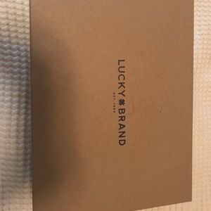 Lucky Brand Brown Booties