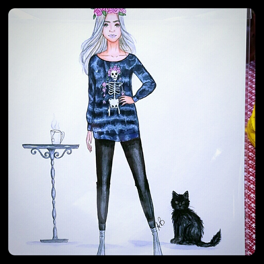 Custom Wildfox Drawing