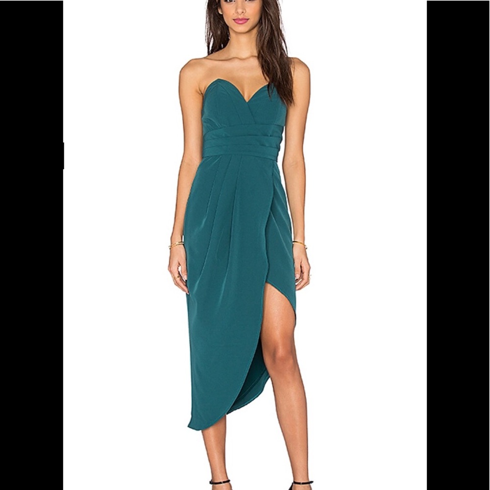 Revolve Lovers + Friends strapless dress