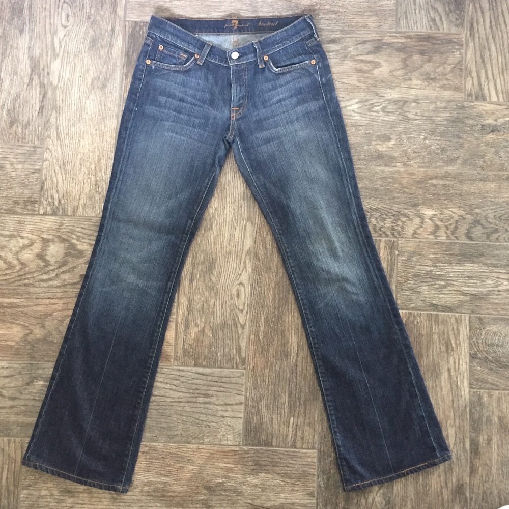 7 for all mankind. Bootcut jeans