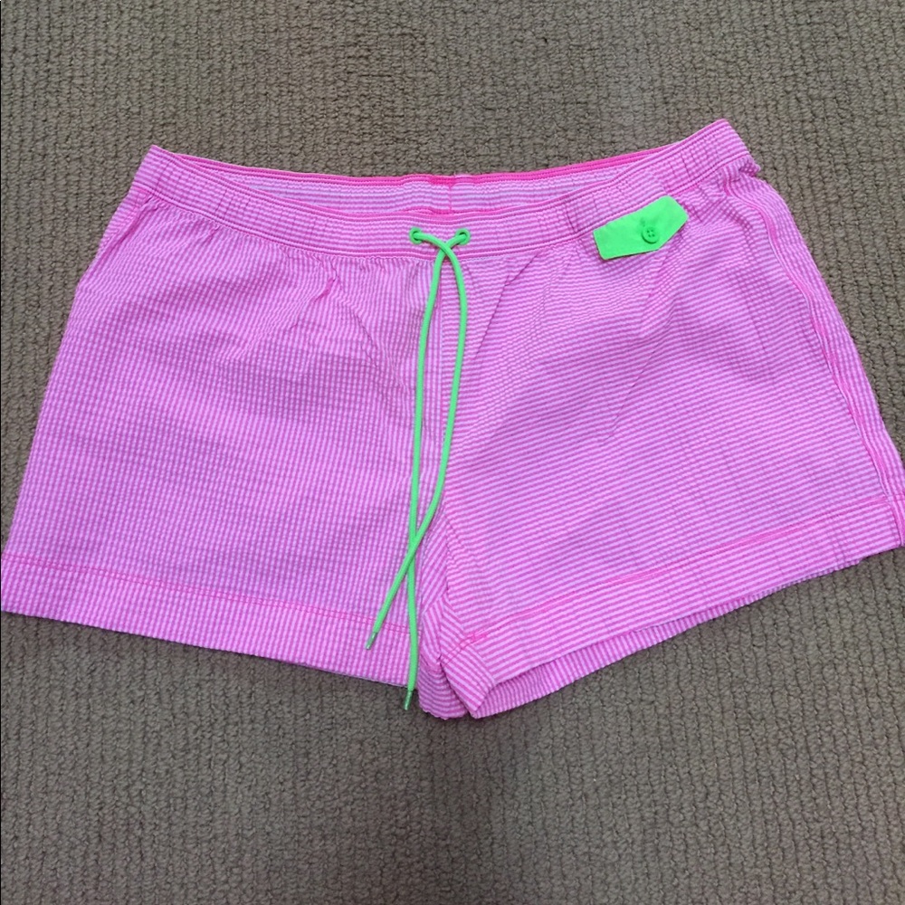 Pink and Green Vineyard Vines Shorts