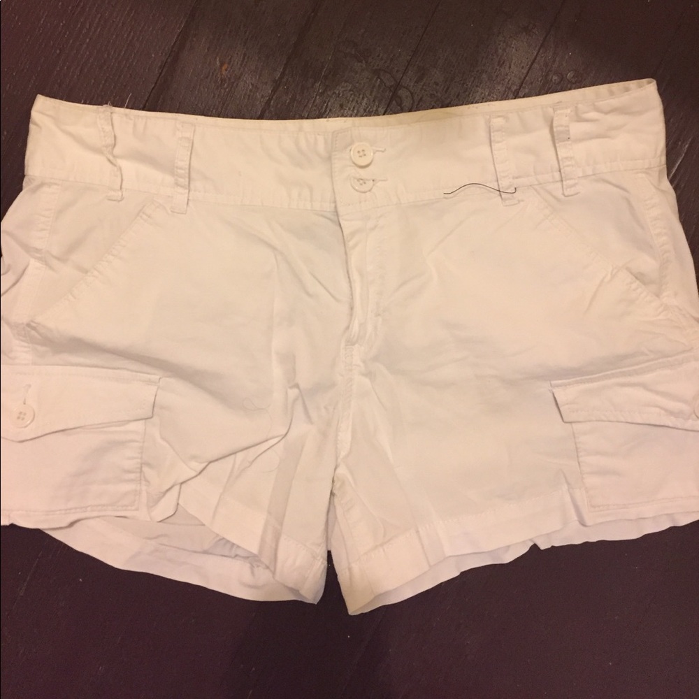 White Calvin Klein Shorts