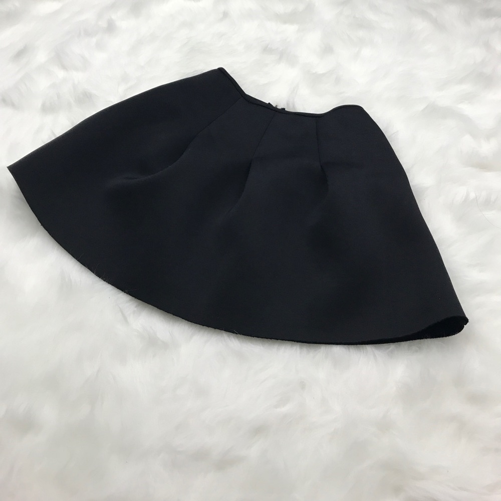 NWOT Monteau Los Angeles Black Scuba Skater Skirt