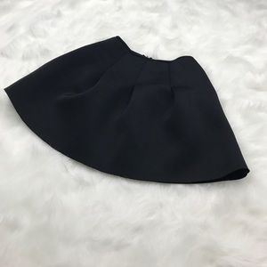 NWOT Monteau Los Angeles Black Scuba Skater Skirt