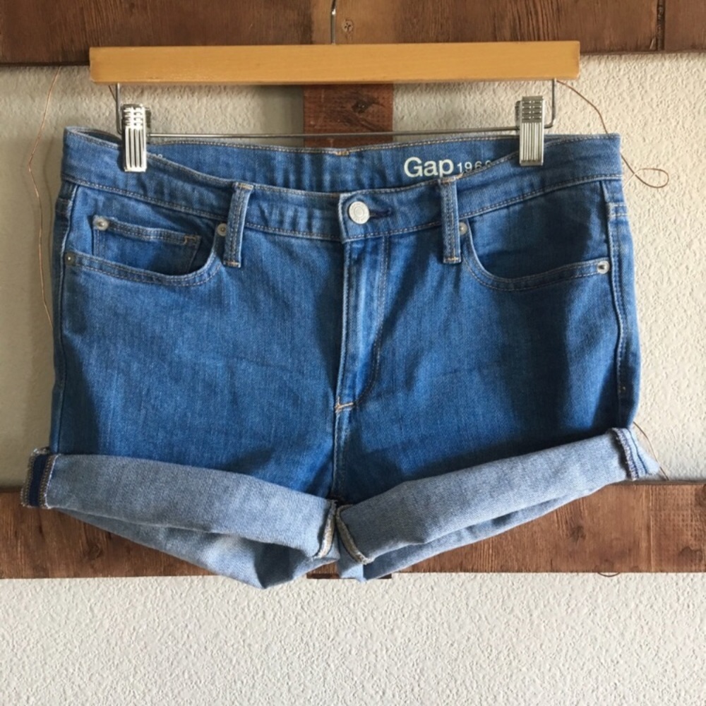 Gap 1969 denim cutoffs