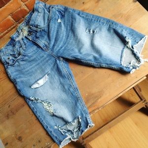 龙SUP Jean shorts