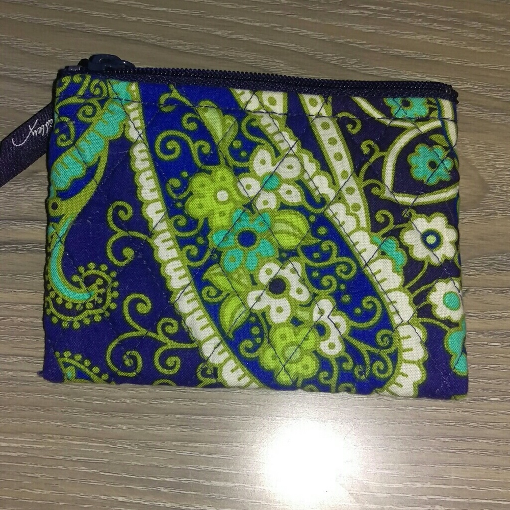 Vera Bradley Rhythm and Blues Coin Purse