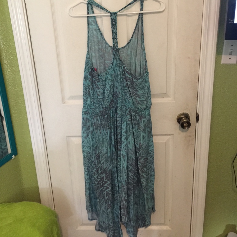 Blue dress