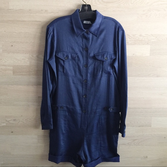 Vince Linen Romper - Picture 4 of 7