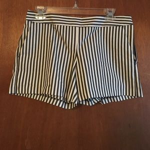Express striped shorts