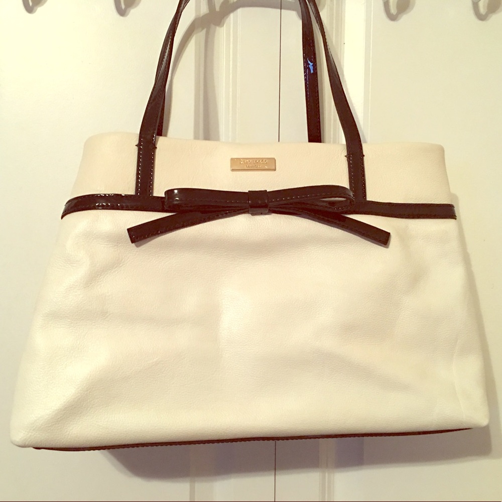 Kate Spade Ruthie Park Elena Bow Bag Tote Purse