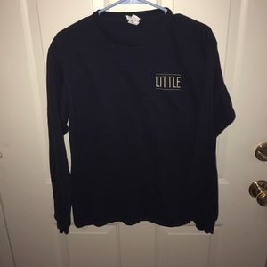 Delta Zeta little shirt long sleeve