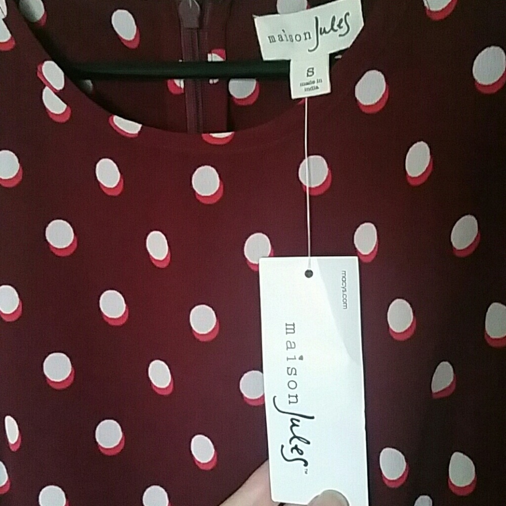 NWT Maison Jules Midi Dress - Picture 4 of 4