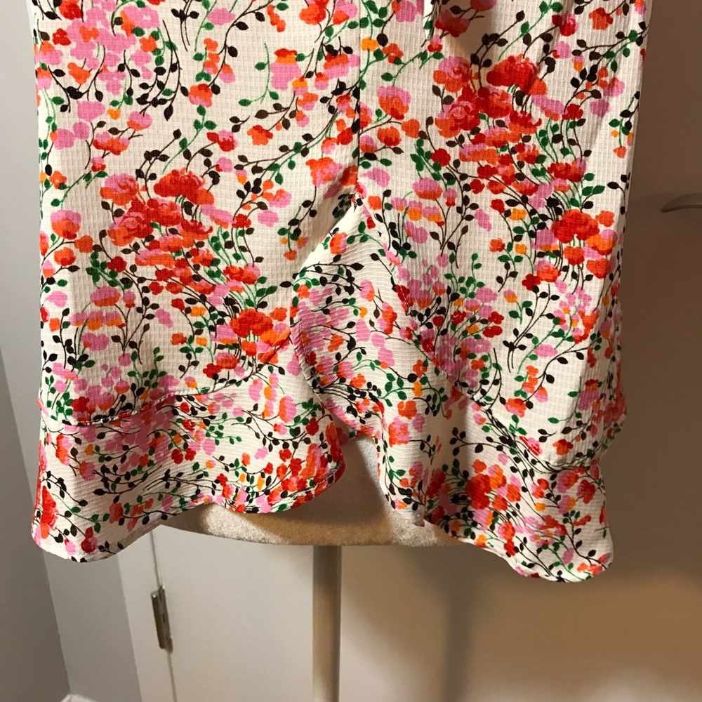 ๐โค๏ธHP!! Harlowe&Graham Floral BackTie Peplum Cami - Picture 6 of 8