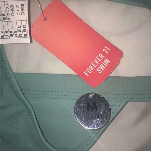 BNWT Teal Forever 21 cheeky bottom - Picture 4 of 4