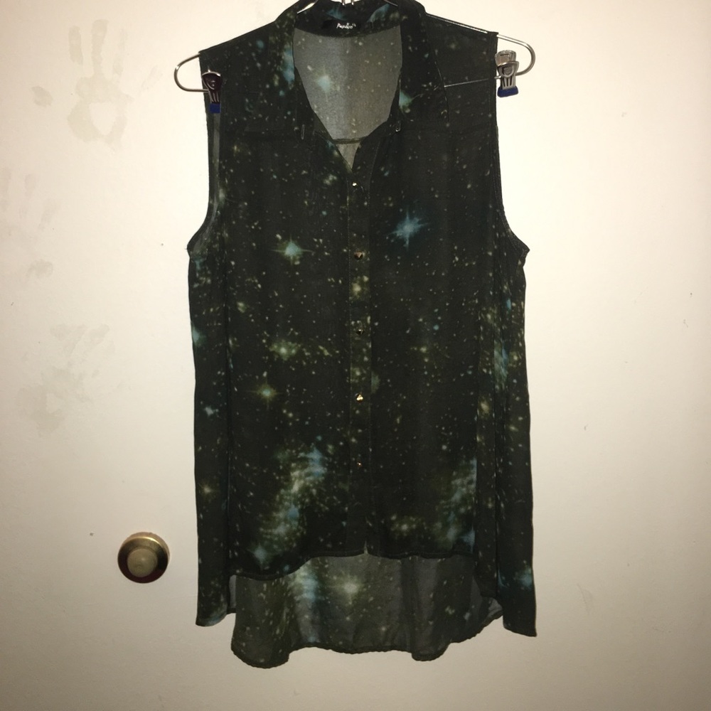 ✨Sheer Galaxy Top✨