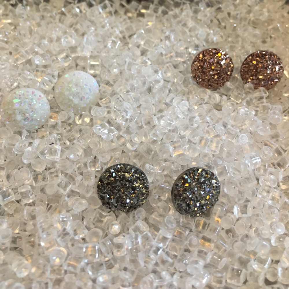 ✨2 for $9 Druzy Earrings - Stainless Steel