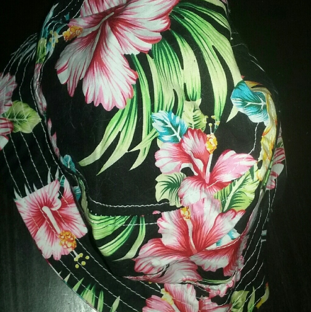 Flower hat.