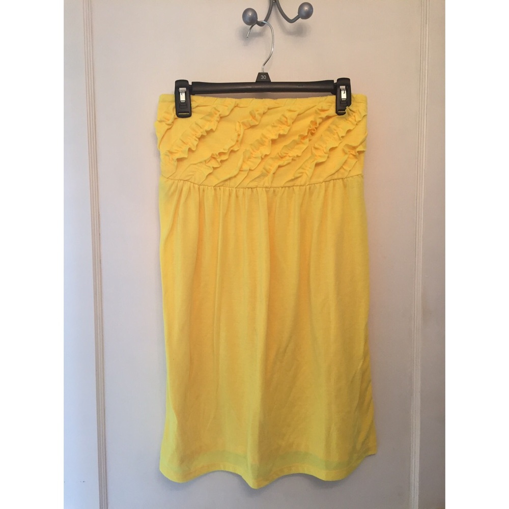 Strapless dress