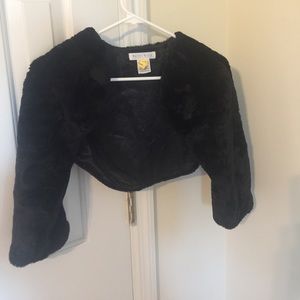 White House black market sleeved shrug size XS