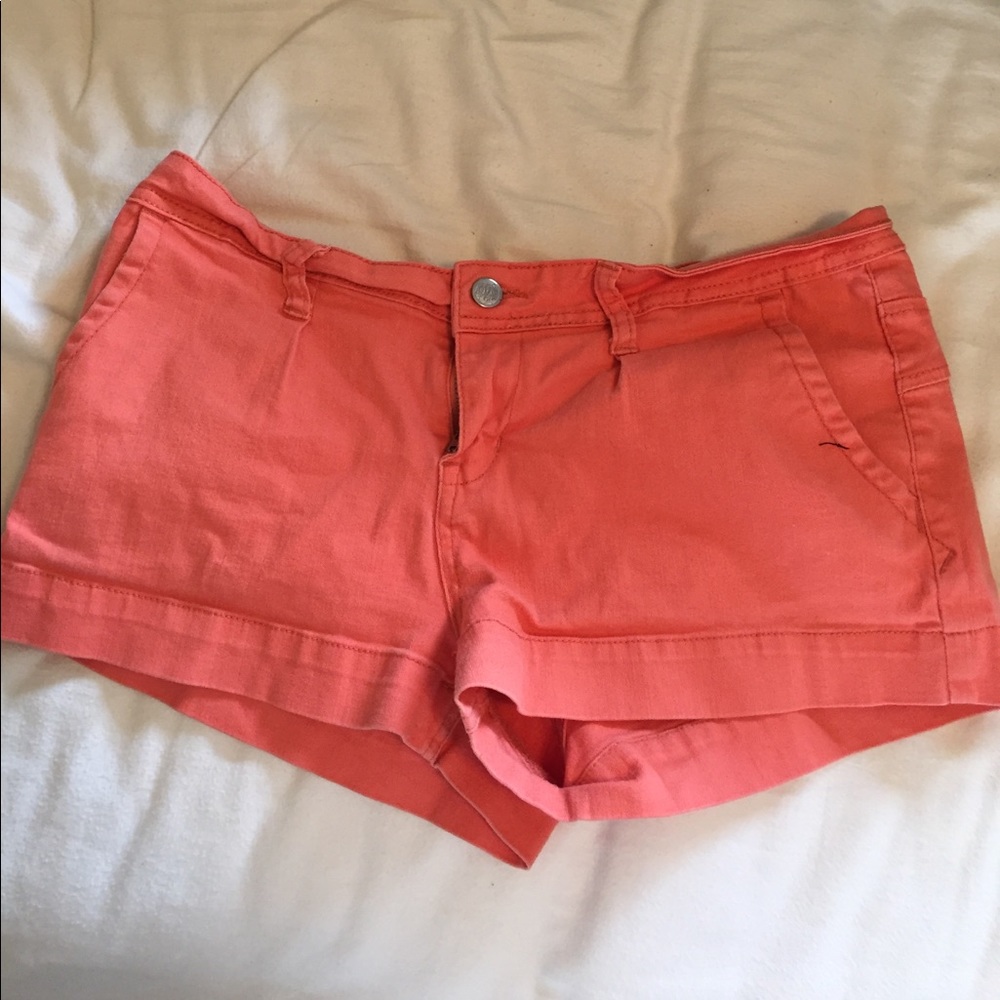 Red shorts