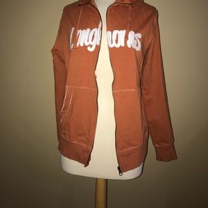 UT Longhorn Zip Up Hoodie