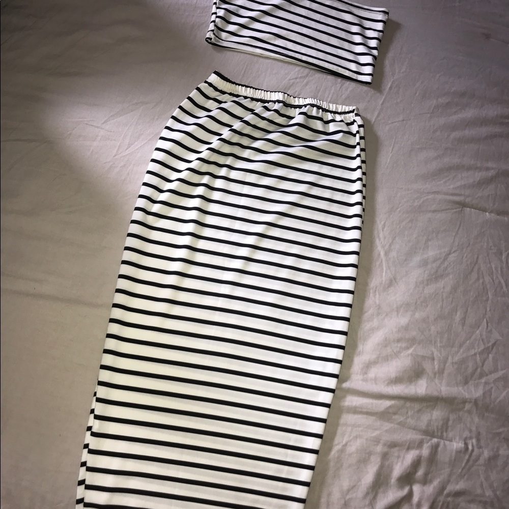 2 piece bodycon.